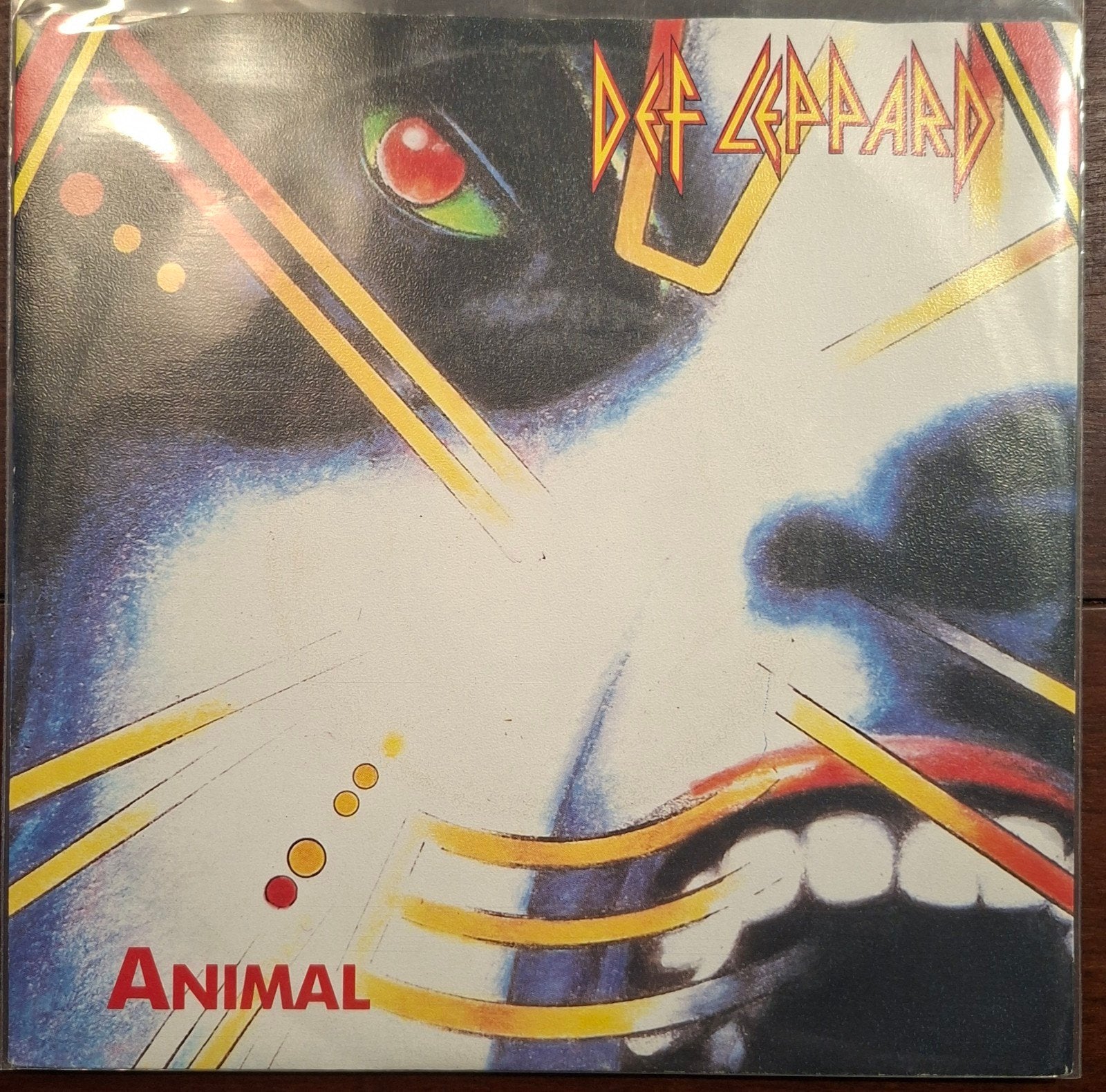 Single  -  DEF LEPPARD  -  Animal, Cd's en Dvd's, Vinyl Singles, Ophalen of Verzenden, Zo goed als nieuw, Pop