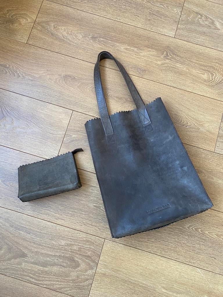 My paper bag schoudertas, Sieraden, Tassen en Uiterlijk, Ophalen of Verzenden, Zo goed als nieuw, Bruin, Overige typen