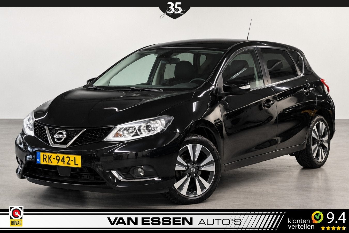 Nissan Pulsar 1.2 DIG-T Tekna Navi 360-Camera Carplay Keyles