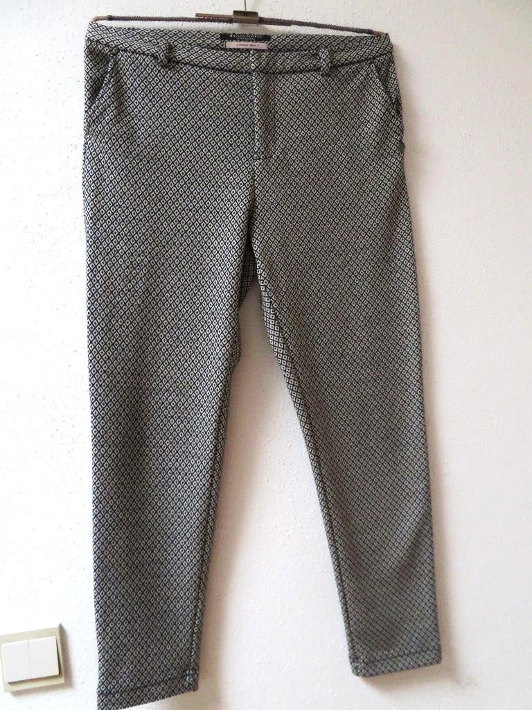 A13 SCOTCH & SODA kuit broek zwart grijs maat 38, Maat 38/40 (M), Scotch & Soda, Ophalen of Verzenden, Zo goed als nieuw
