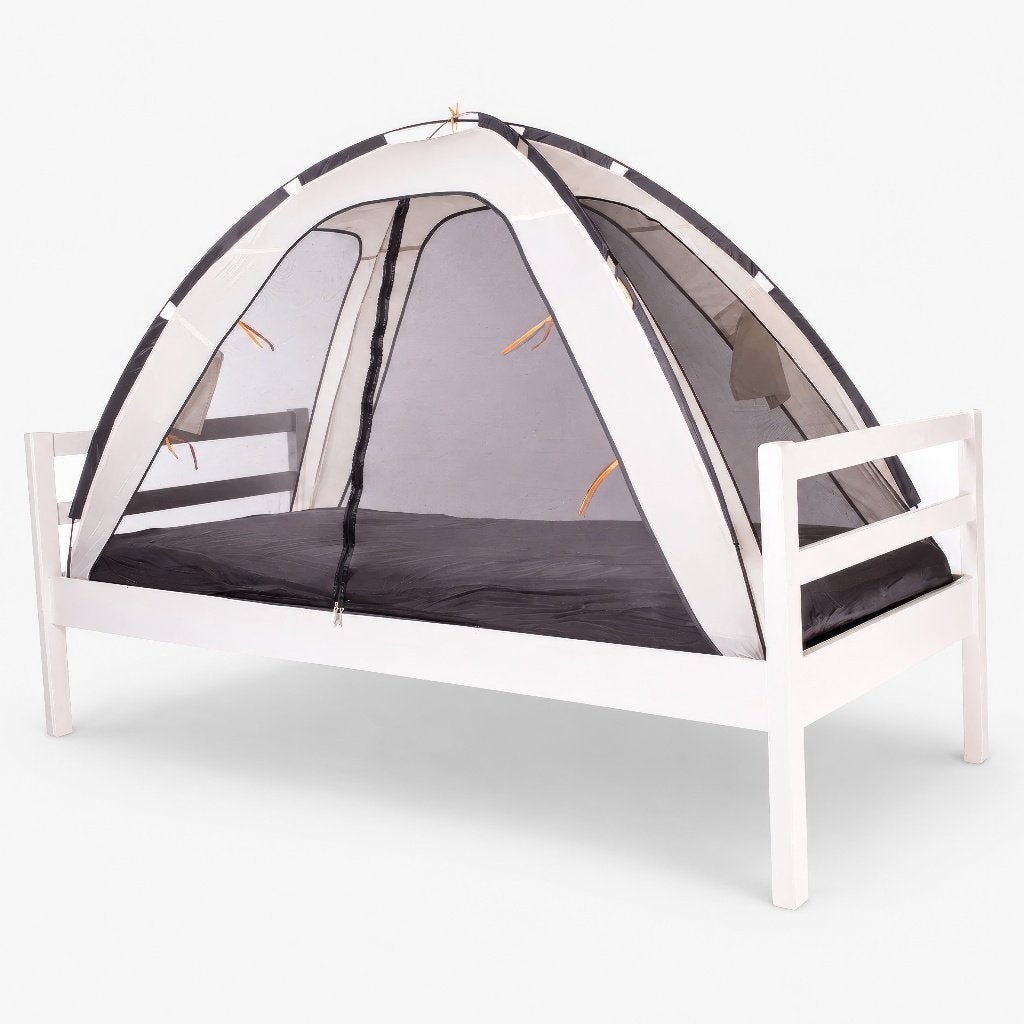 DERYAN bedtent Cream 200 × 90 cm | Fijnmazige klamboe, Ophalen, Overige merken, Jongetje of Meisje, Ritssluiting