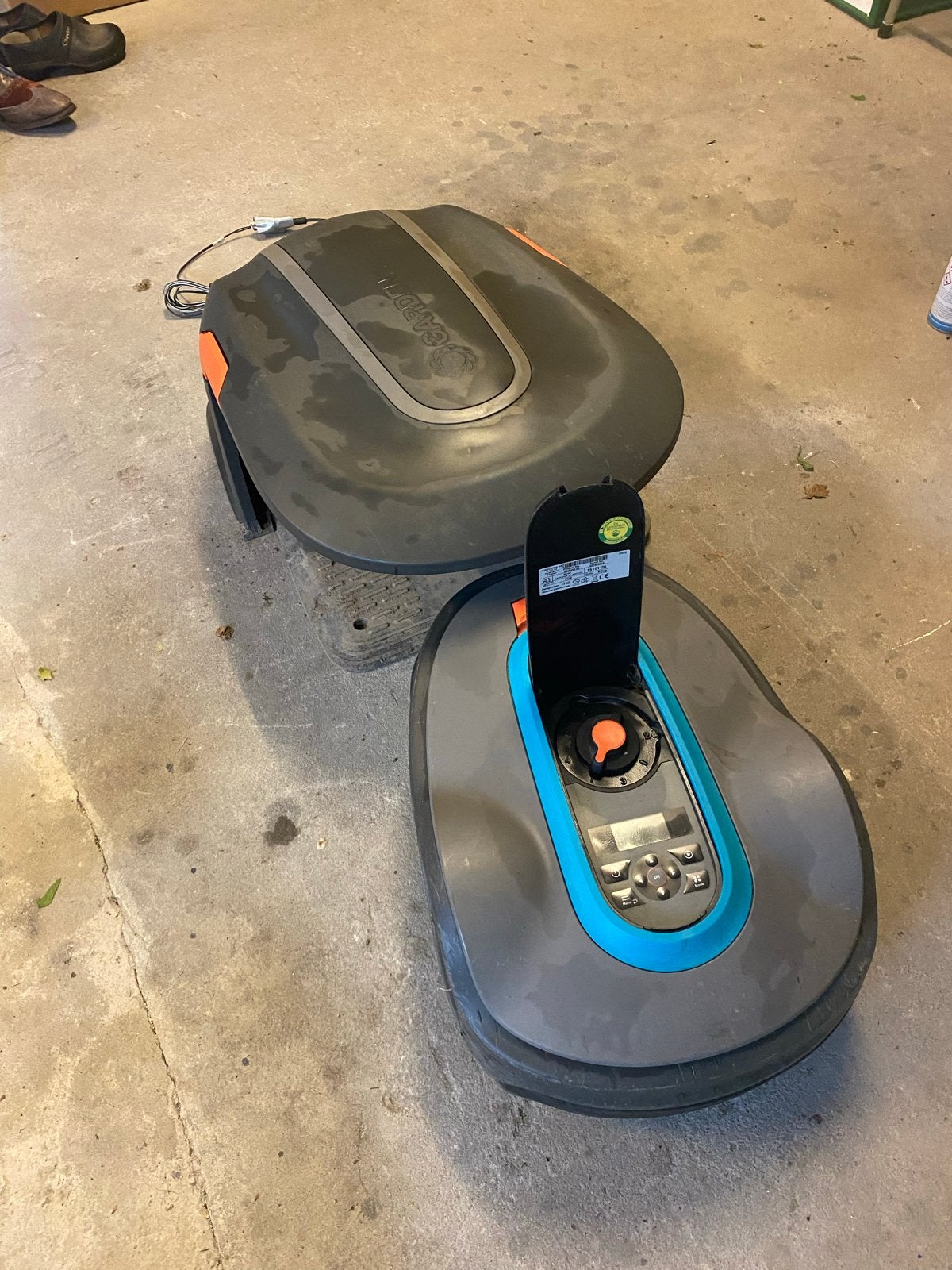 Gardena Robotmaaier Sileno Life 750, Ophalen, Cirkelmaaier, Accu-grasmaaier, Zo goed als nieuw