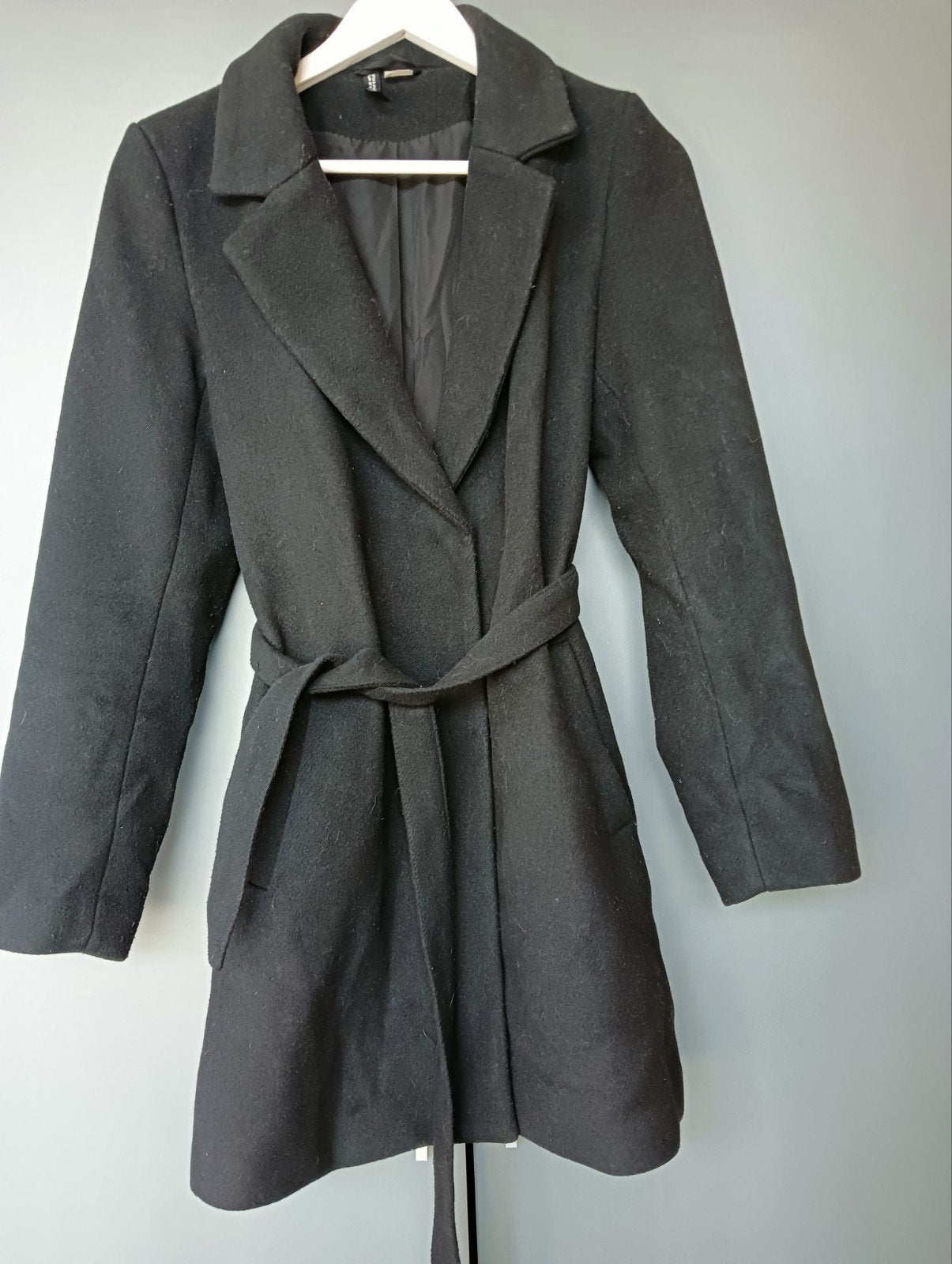 Winterjas mt S van Divided ,zwart, Divided, Zwart, Ophalen of Verzenden, Maat 36 (S)