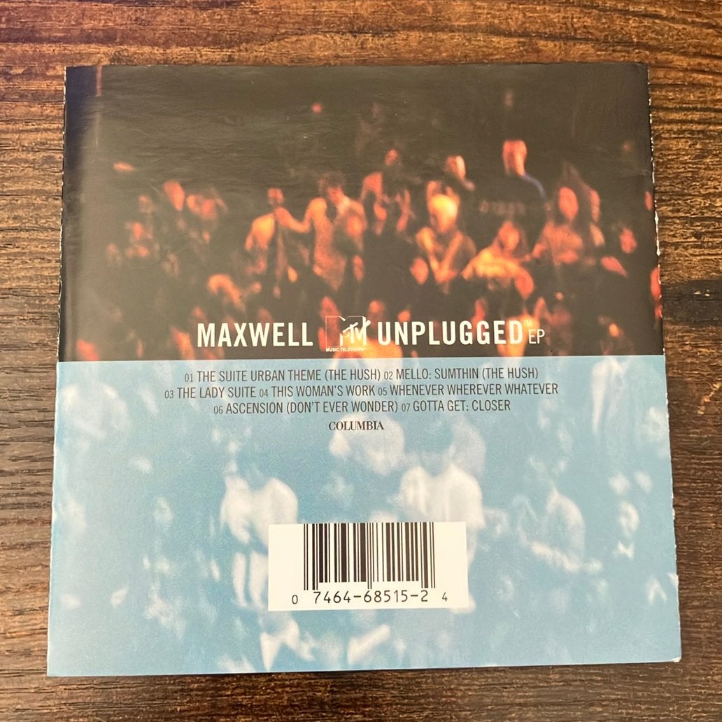 CD EP Maxwell - MTV Unplugged, Cd's en Dvd's, Cd's | R&B en Soul, EP, Inclusief doosje, Ophalen of Verzenden, Zo goed als nieuw