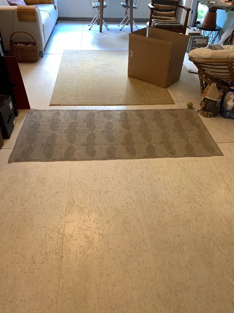 Vloer van constructieplaten - 70 m2, Ophalen, 30 cm of meer, Gebruikt, Vloerdelen of -planken