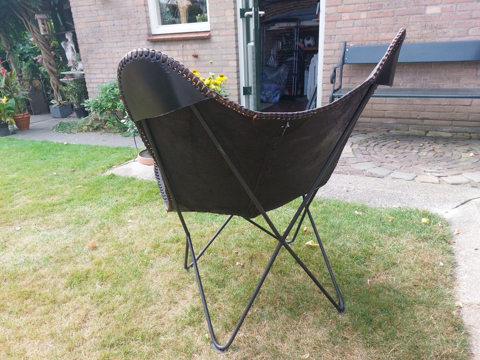vlinder stoel, Ophalen, Gebruikt, Vlinder, Zwart