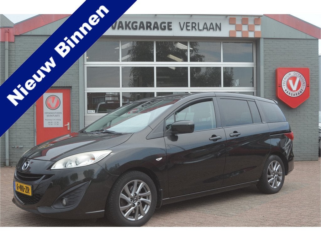 Mazda 5 2.0 Business 12 mnd. gar. navigatie. 7 pers., Auto's, Mazda, Bedrijf, Te koop, ABS, Airbags, Airconditioning, Alarm, Automatische klimaatregeling