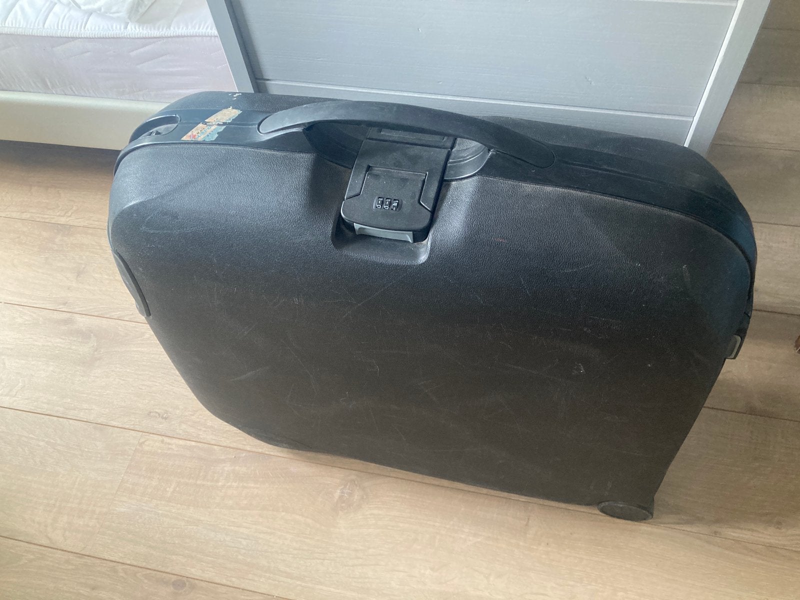 Grote Samsonite McGregor koffer, Gebruikt, Hard kunststof, 45 tot 55 cm, Ophalen