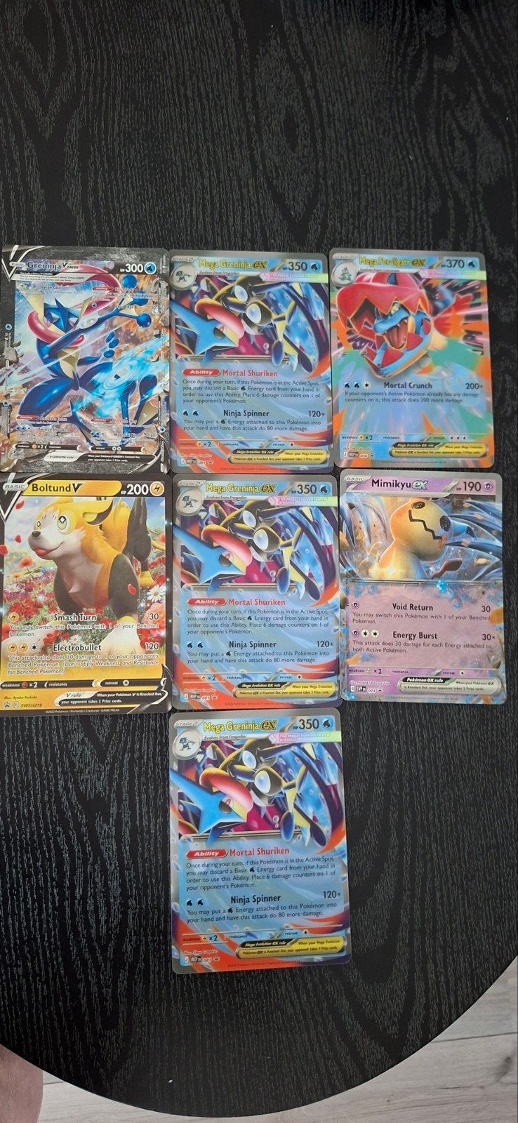7 Pokemon Jumbo kaarten, Ophalen of Verzenden, Nieuw, Meerdere kaarten, Foil