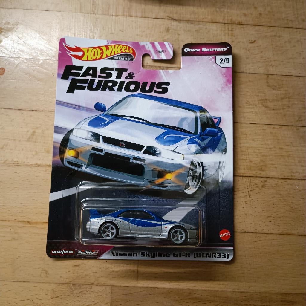 Hot Wheels Fast And Furious Quick shifters Nissan skyline, Hobby en Vrije tijd, Modelauto's | Overige schalen, Ophalen of Verzenden