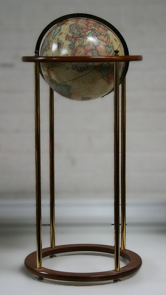 Repogle 12” Globe – Wereldbol op stand, bieden vanaf €75, Ophalen, Gebruikt, Antieke wereldbol, 30 cm
