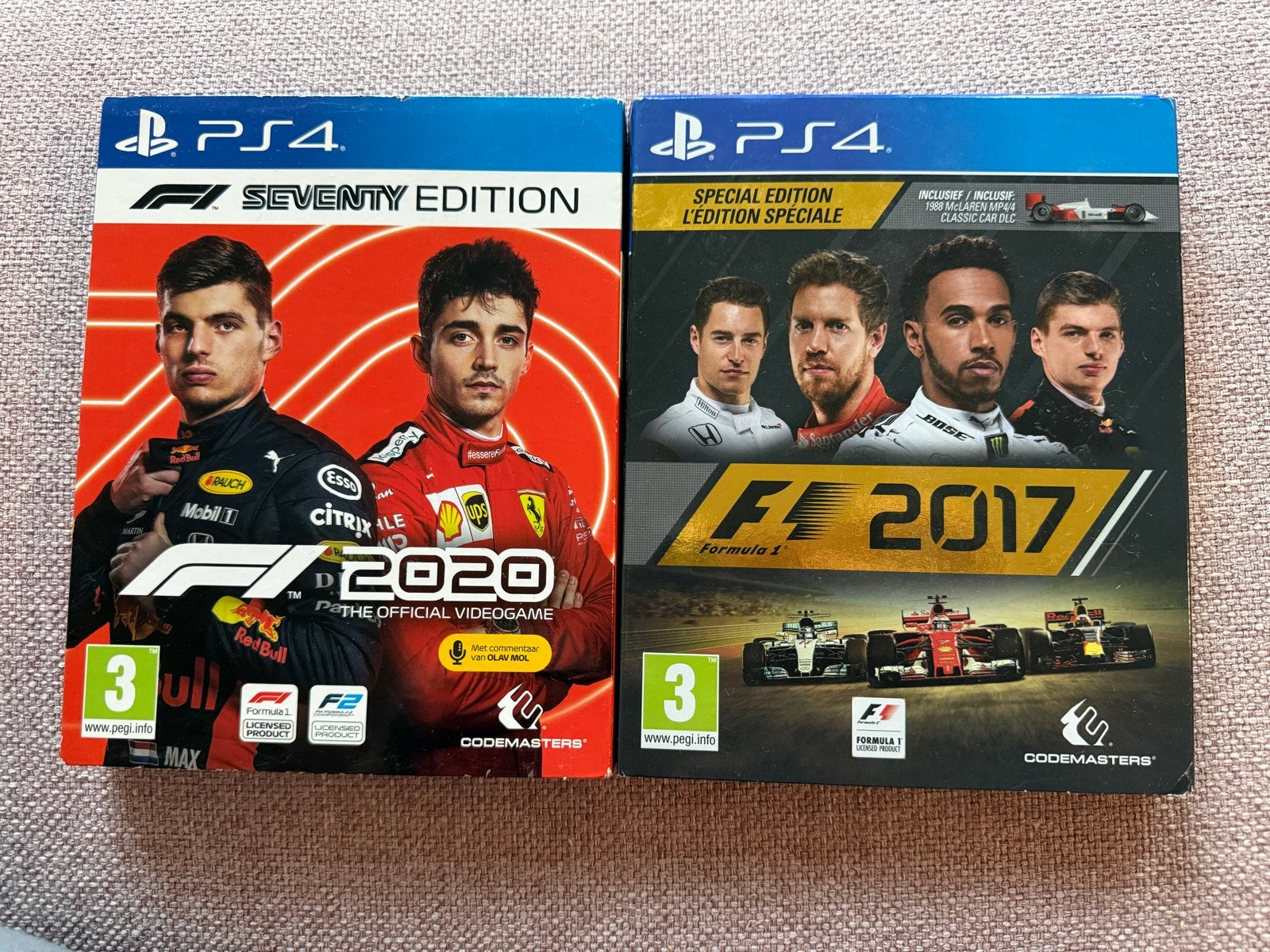 F1 2020 & F1 2017 PS4 - Racegames, Spelcomputers en Games, Racen en Vliegen, 2 spelers, Eén computer, Ophalen of Verzenden