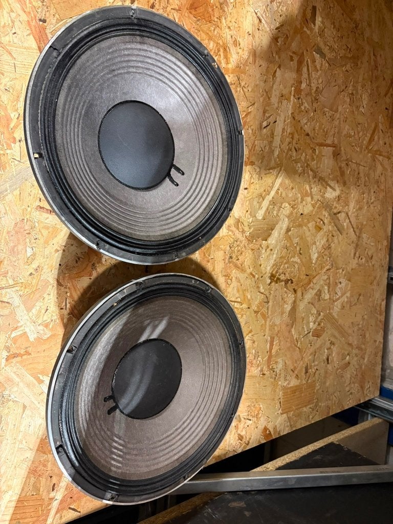 2x JBL 2206H 12” Speaker Chassis | Ongetest, Ophalen, Gebruikt, 120 watt of meer, Subwoofer
