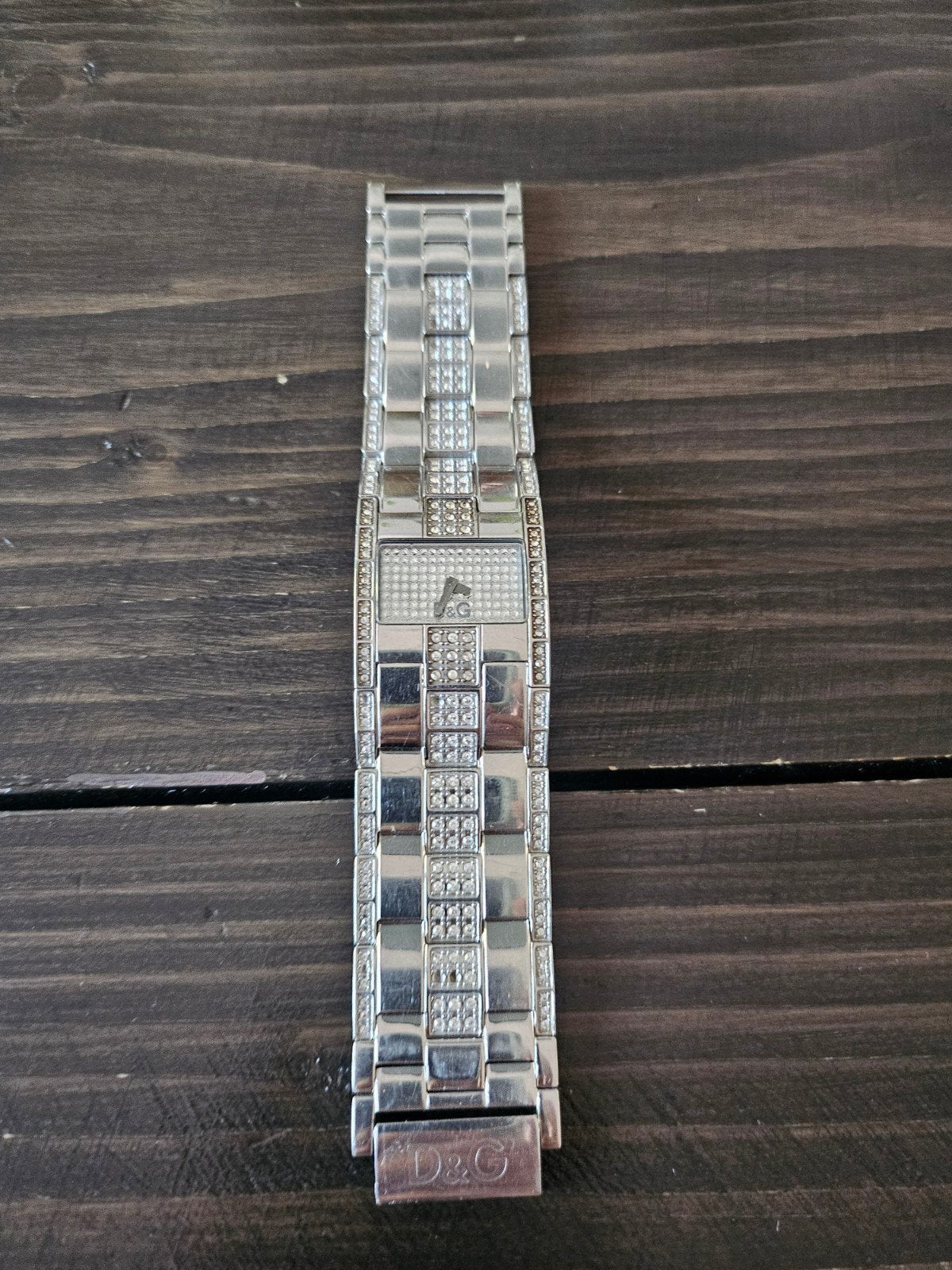 D&G Horloge, Sieraden, Tassen en Uiterlijk, Horloges | Dames, Staal, Gebruikt, Staal, Polshorloge