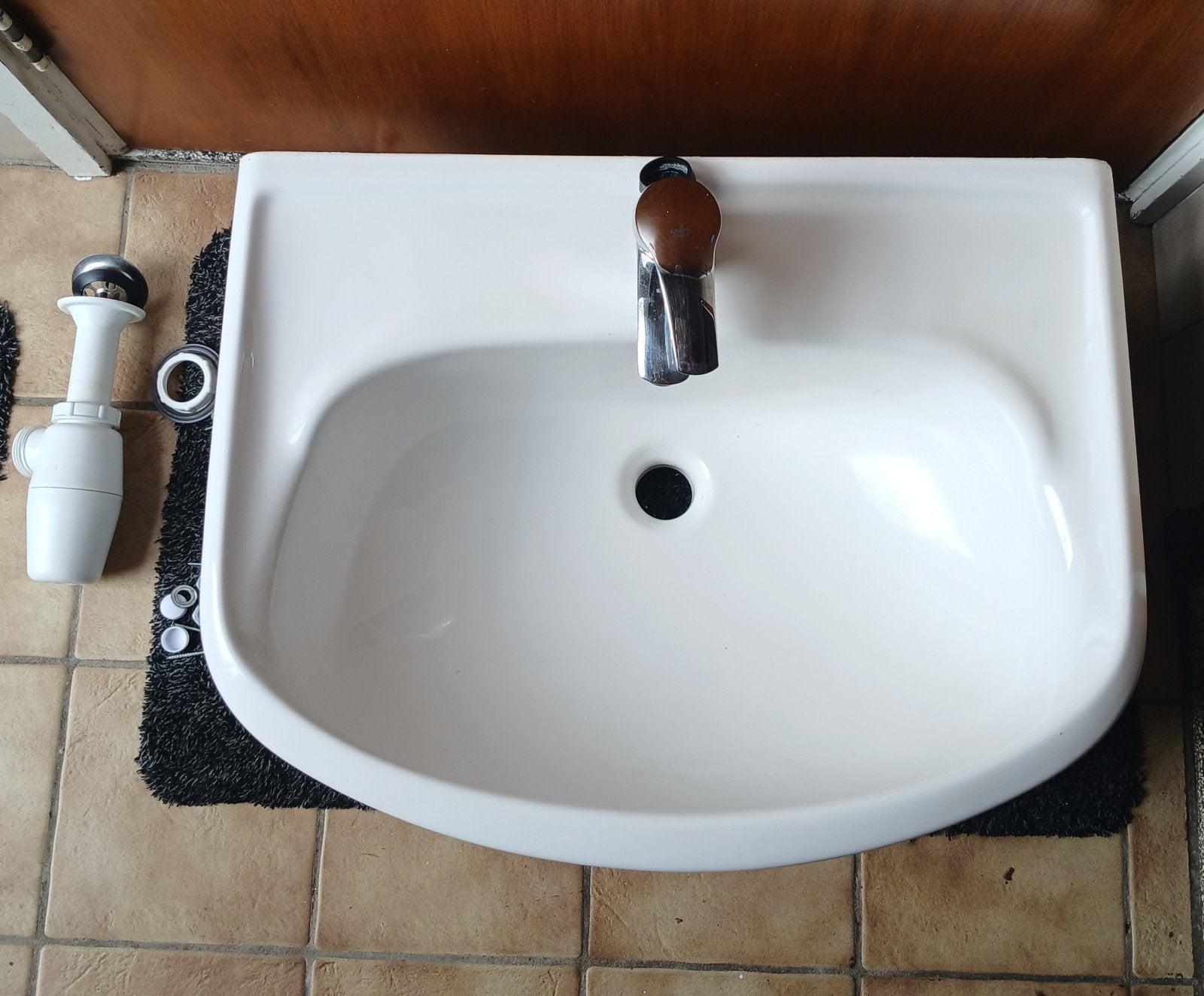 Wastafel 60 cm, Sphinx, Ophalen, Zo goed als nieuw, Wastafel