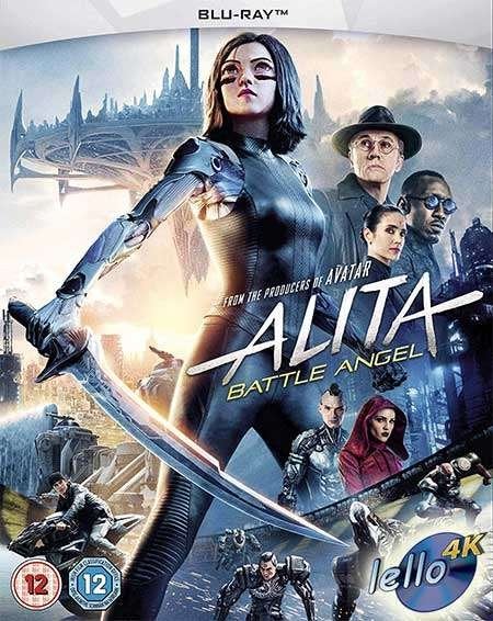 Blu-ray: Alita: Battle Angel (2019 Rosa Salazar) UK NLO, Ophalen of Verzenden, Nieuw in verpakking, Actie