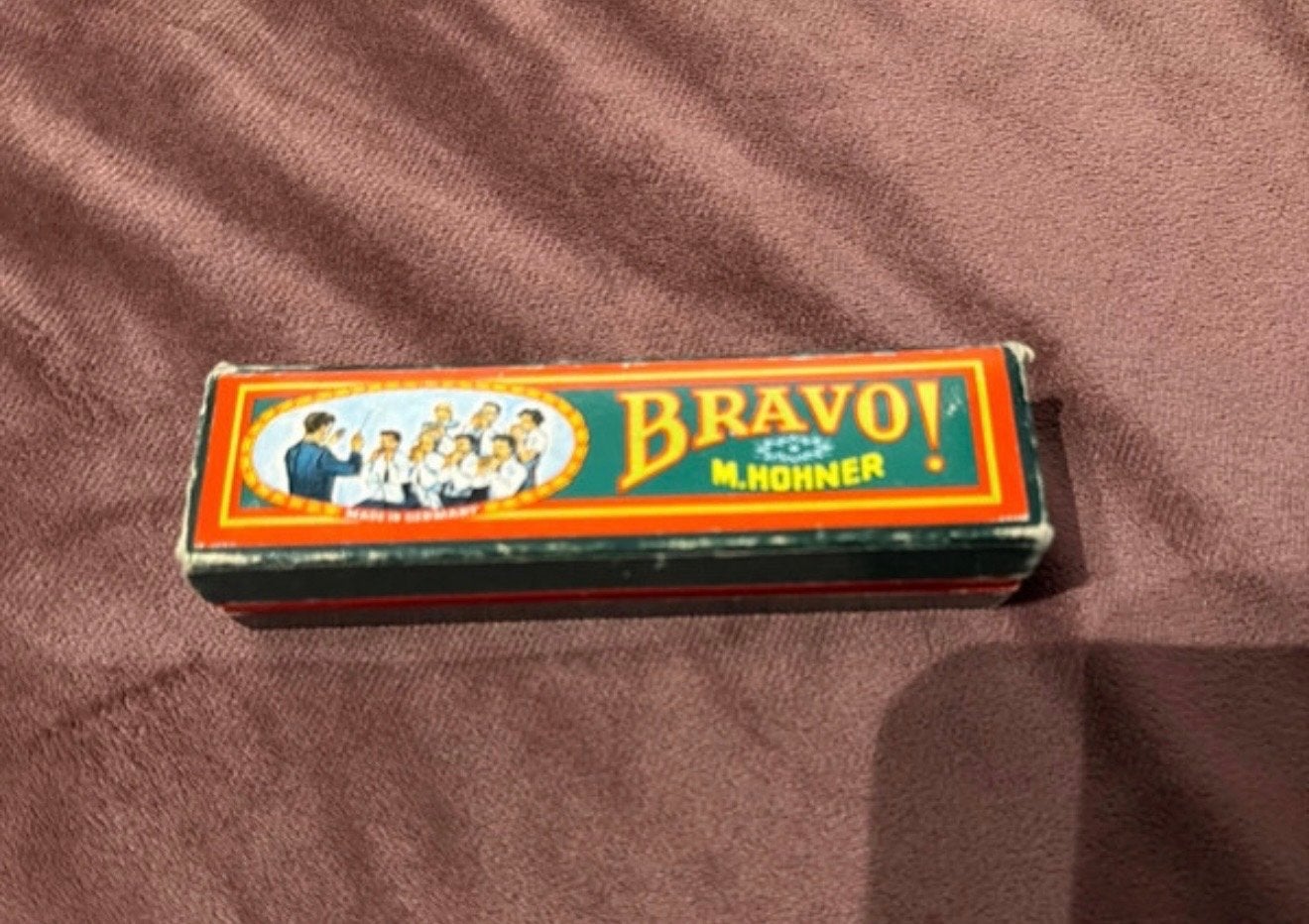 M. Hohner Bravo! Mondharmonica met originele doos, Muziek en Instrumenten, Gebruikt, Overige typen, Ophalen of Verzenden, Met koffer of doosje