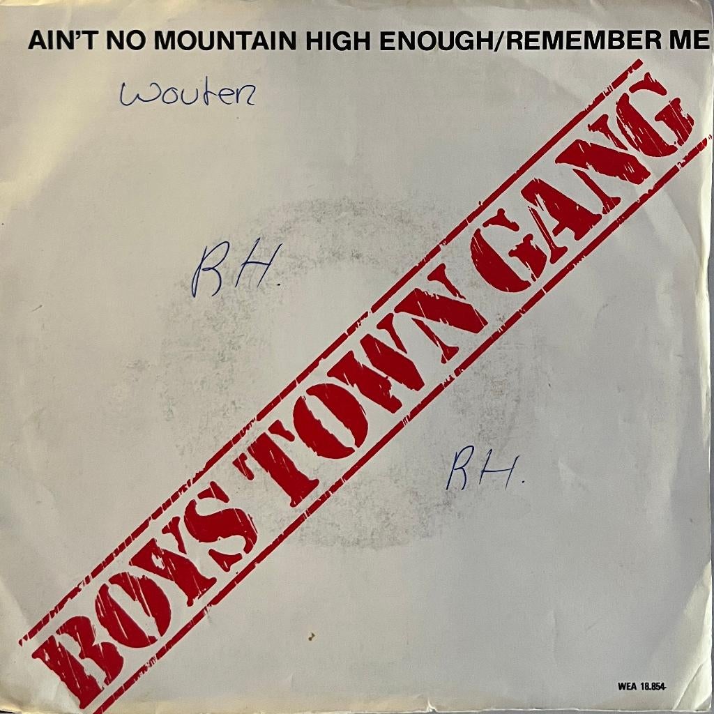 Boys Town Gang - Ain't no mountain high enough/Remember me, Cd's en Dvd's, Vinyl Singles, Gebruikt, 7 inch, Pop, Single