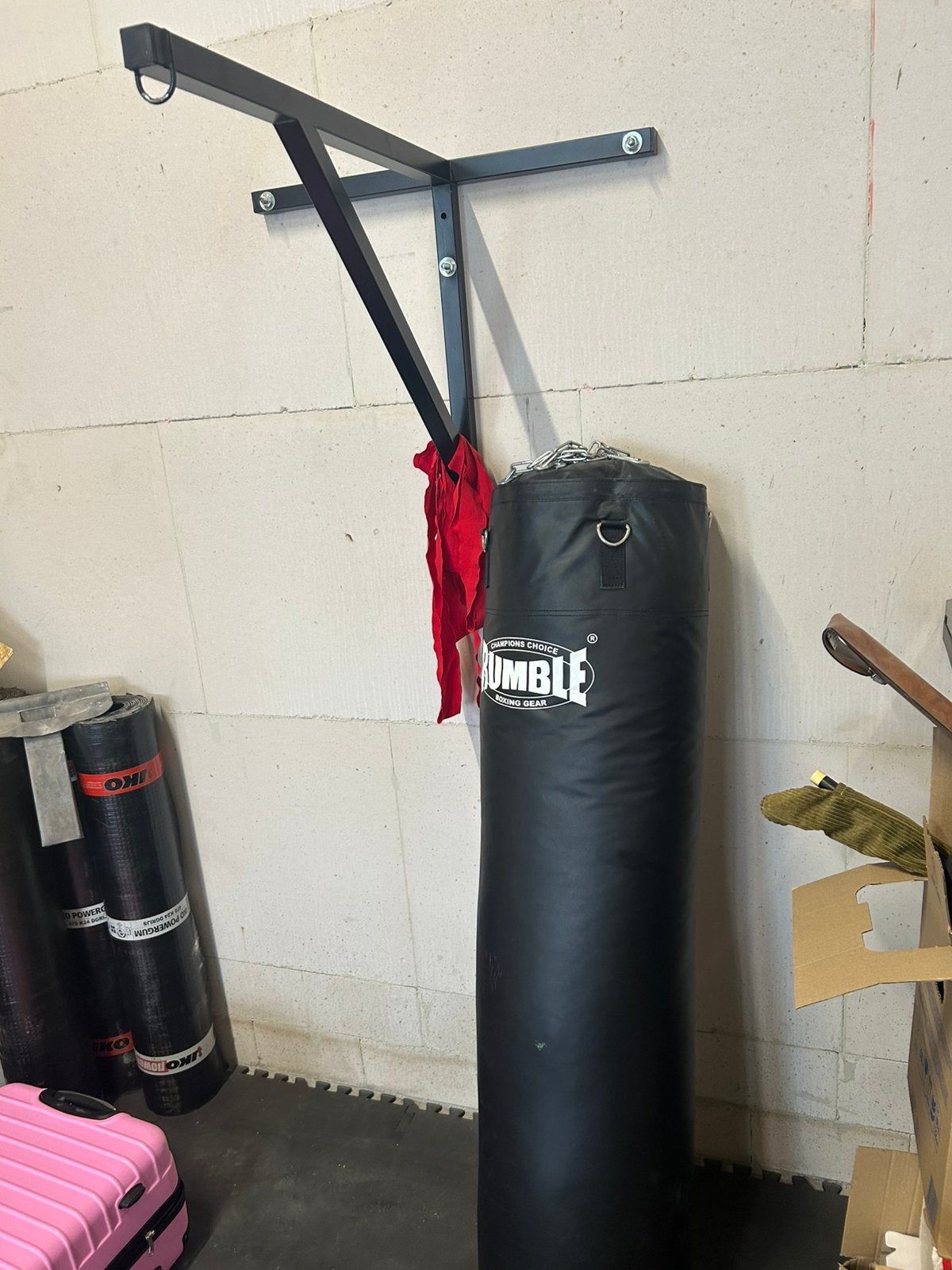 Rumble bokszak, Sport en Fitness, Boksen, Ophalen, Zo goed als nieuw, Bokszak