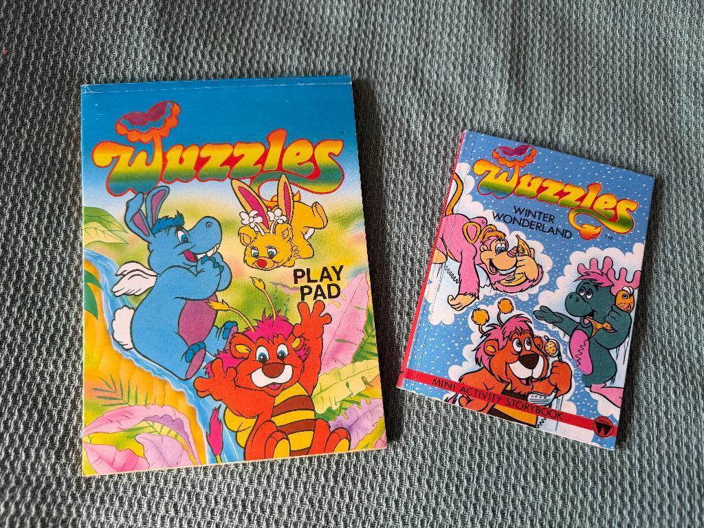 2 boekjes Wuzzels Wuzzles, Ophalen of Verzenden, Overige figuren, Gebruikt, Overige typen