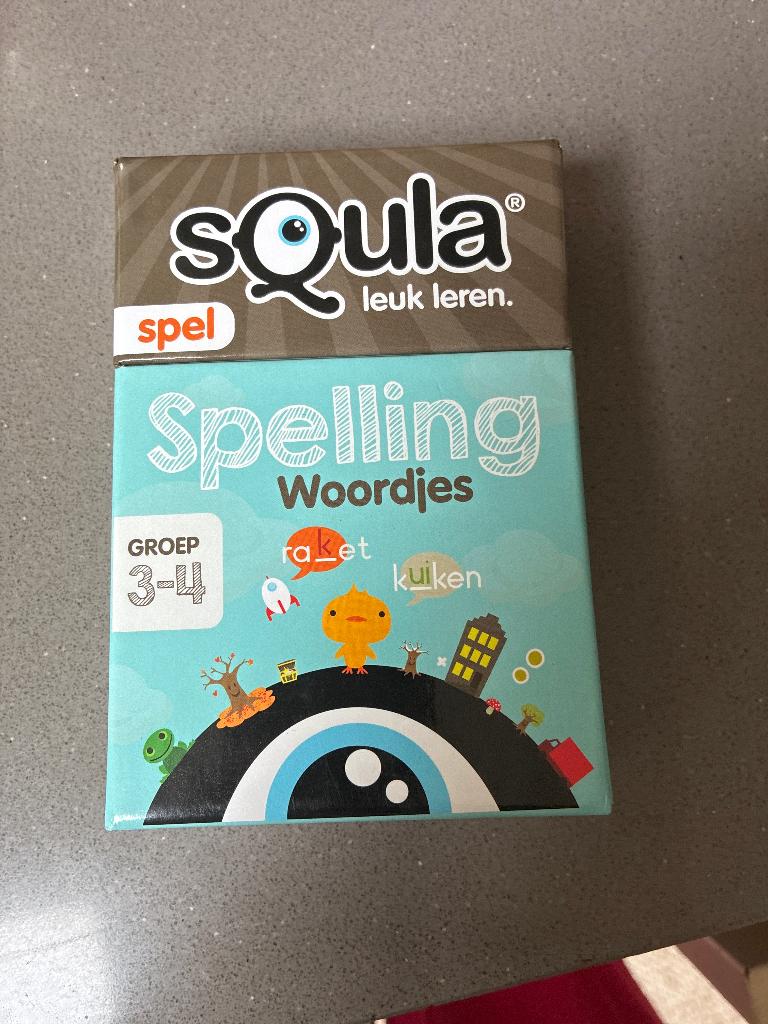 Squla spel, Ophalen of Verzenden, Zo goed als nieuw, Taal en Lezen