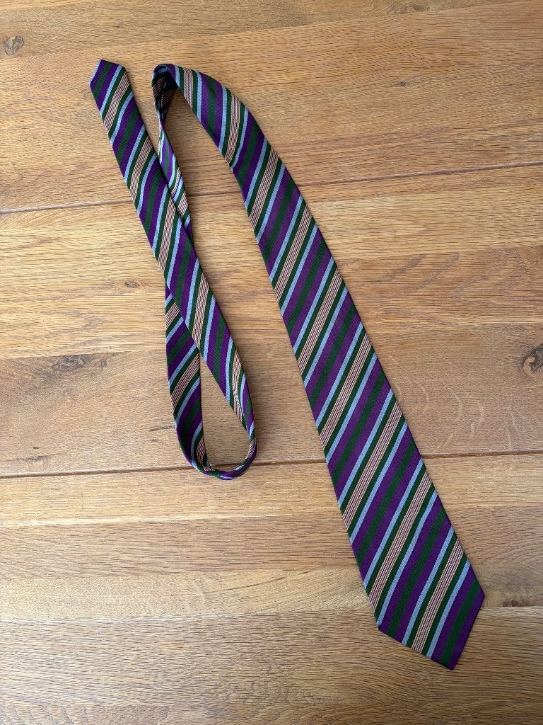 Stropdas Brooksfield, Ophalen of Verzenden, Met patroon, Gedragen, Meerkleurig