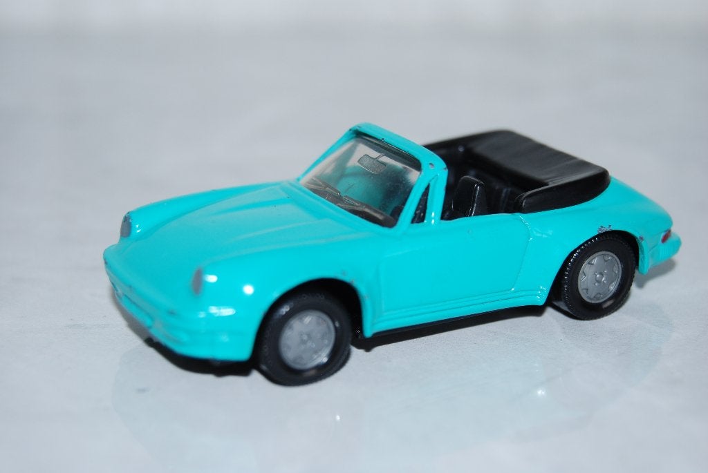 Siku Porsche 911 Turbo Cabrio, Hobby en Vrije tijd, Modelauto's | 1:50, Ophalen of Verzenden, Gebruikt, Auto, SIKU