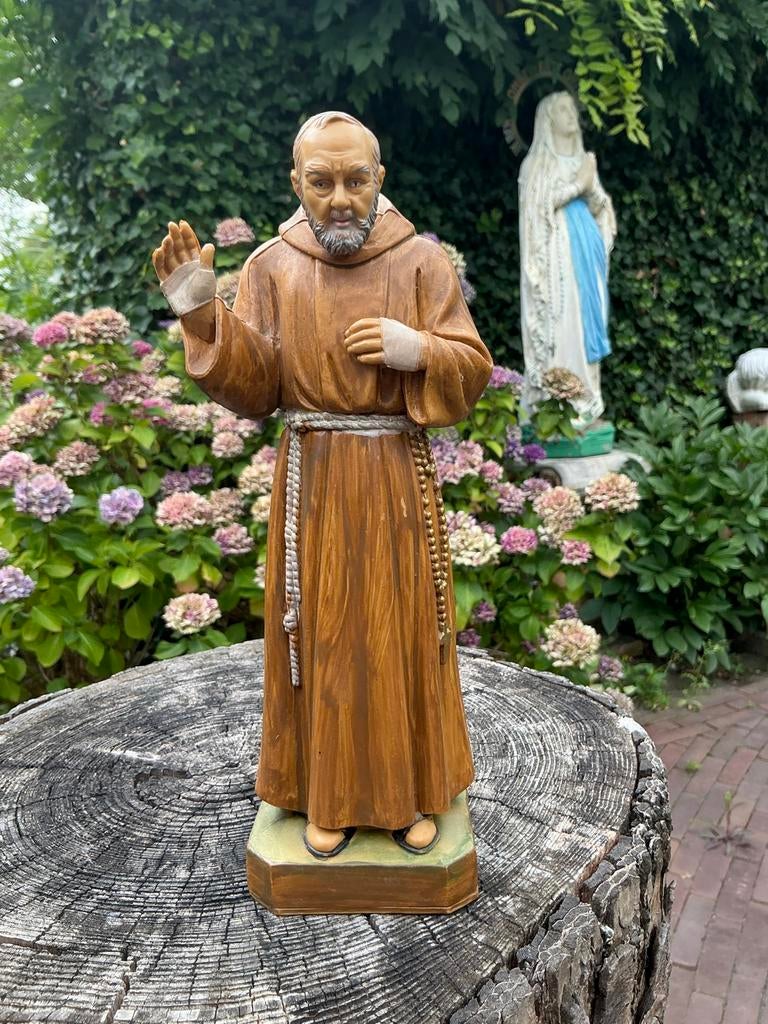 Mooi heiligenbeeld ❤️ Pater Pio, Antiek en Kunst, Ophalen of Verzenden