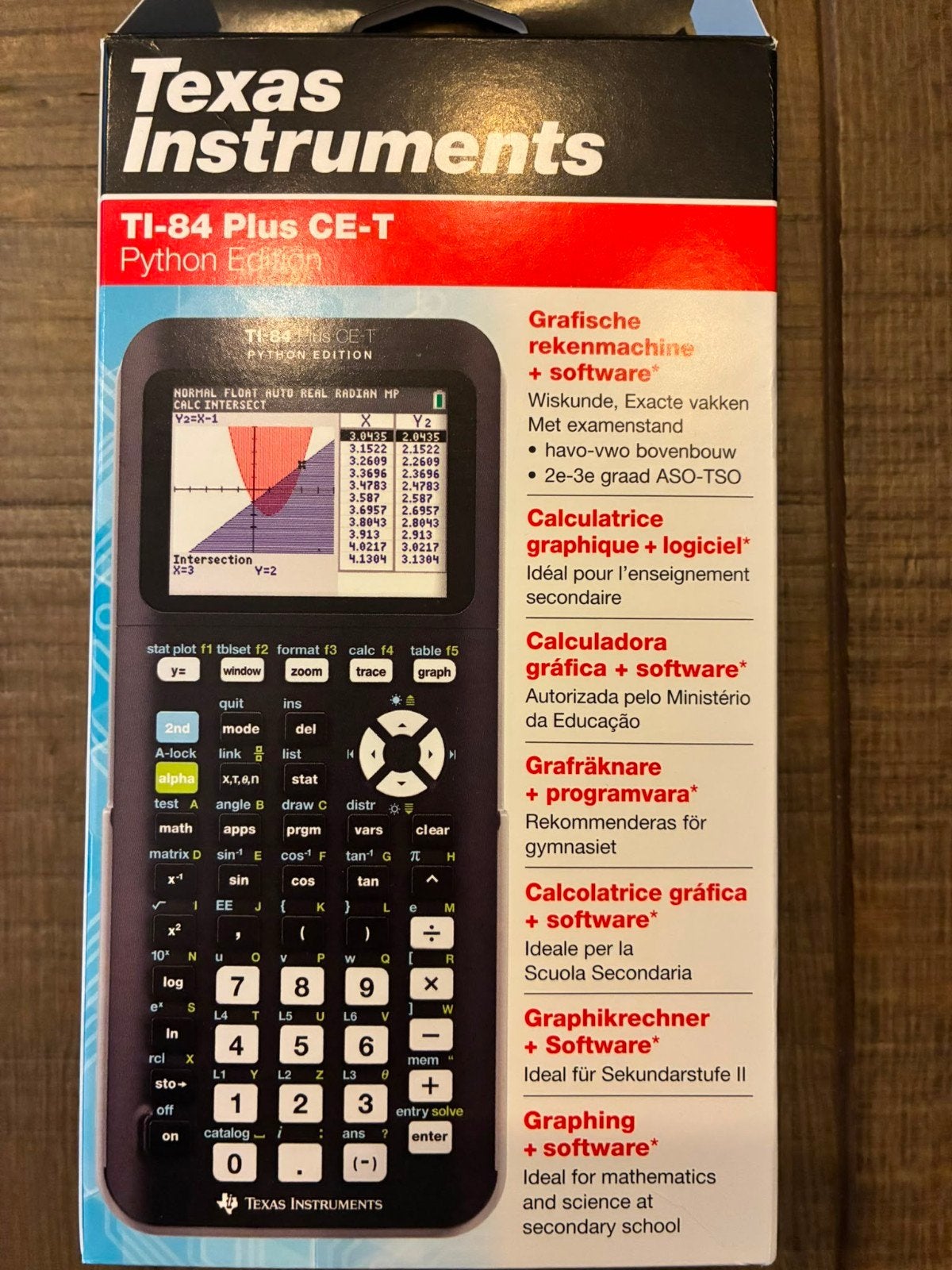 Te koop: Texas Instruments TI-84 Plus CE-T Python Edition gr, Ophalen, Grafische rekenmachine, Zo goed als nieuw