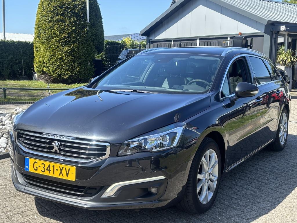 Peugeot 508 SW 1.6 Benzine 2015 Facelift Trekhaak 87.000 KM, Auto's, 745 kg, Gebruikt, Euro 6, 4 cilinders
