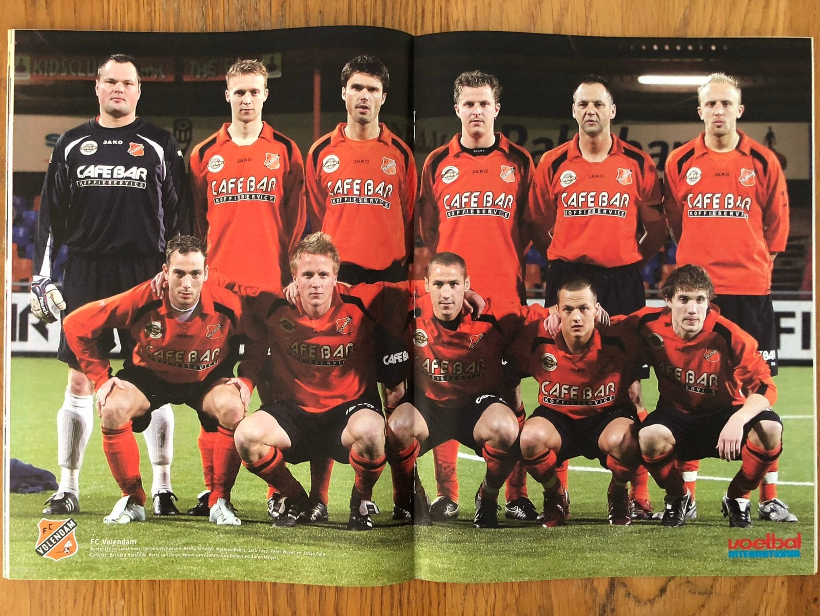 Mooie poster FC Volendam seizoen 2006/2007 - VI, Ophalen of Verzenden, Zo goed als nieuw, Overige binnenlandse clubs, Poster, Plaatje of Sticker