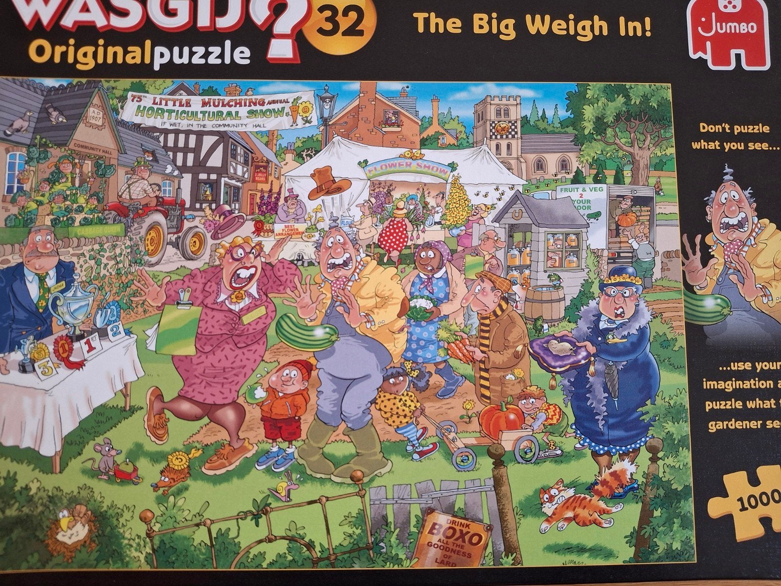 Wasgij origineel legpuzzel, Hobby en Vrije tijd, Denksport en Puzzels, Ophalen of Verzenden, 500 t/m 1500 stukjes, Zo goed als nieuw