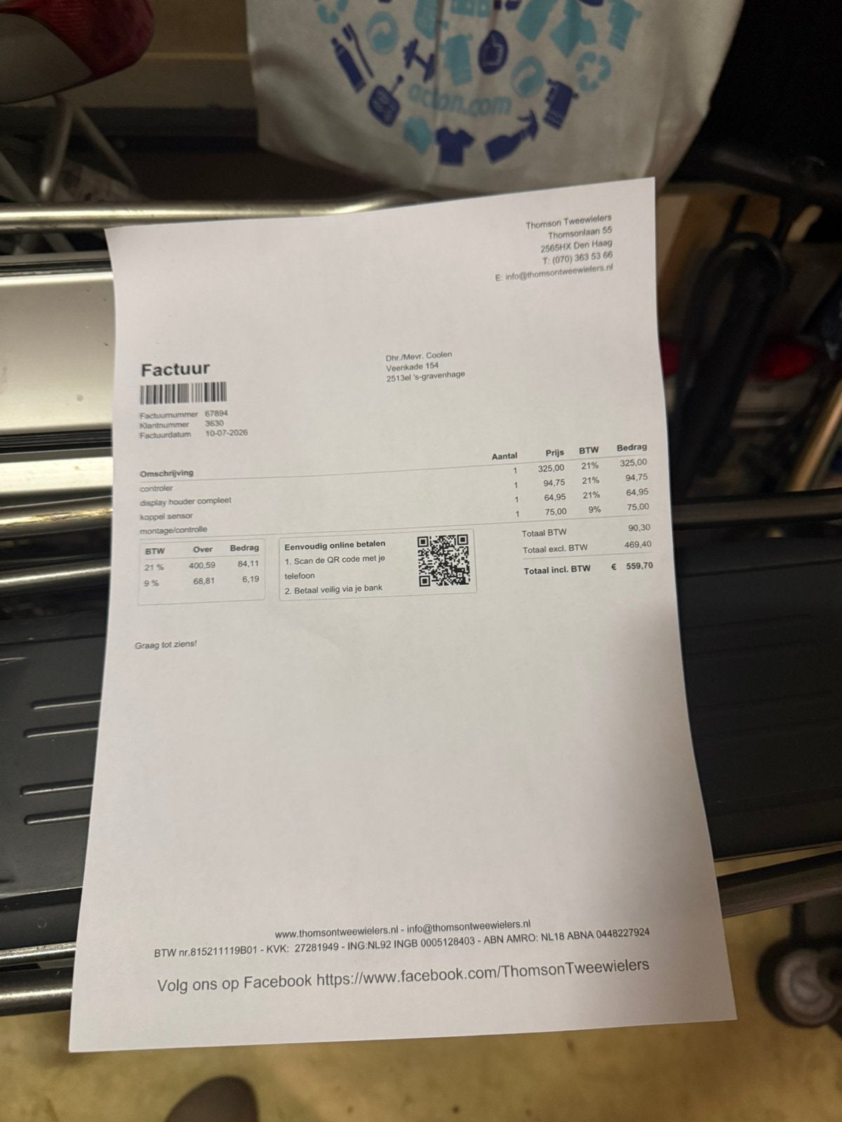 Sparta ion rx plus, Sparta, Ophalen of Verzenden, Zo goed als nieuw, 47 tot 51 cm