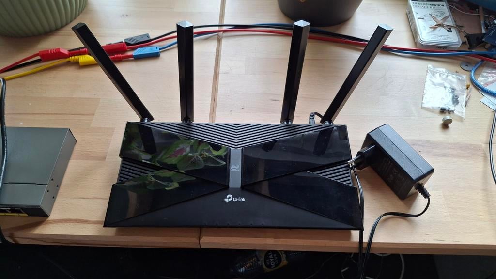 TP-Link Archer AX50 AX3000 Dual-Band Gigabit Wi-Fi 6 Router, Ophalen of Verzenden, Zo goed als nieuw, Router, TP-Link