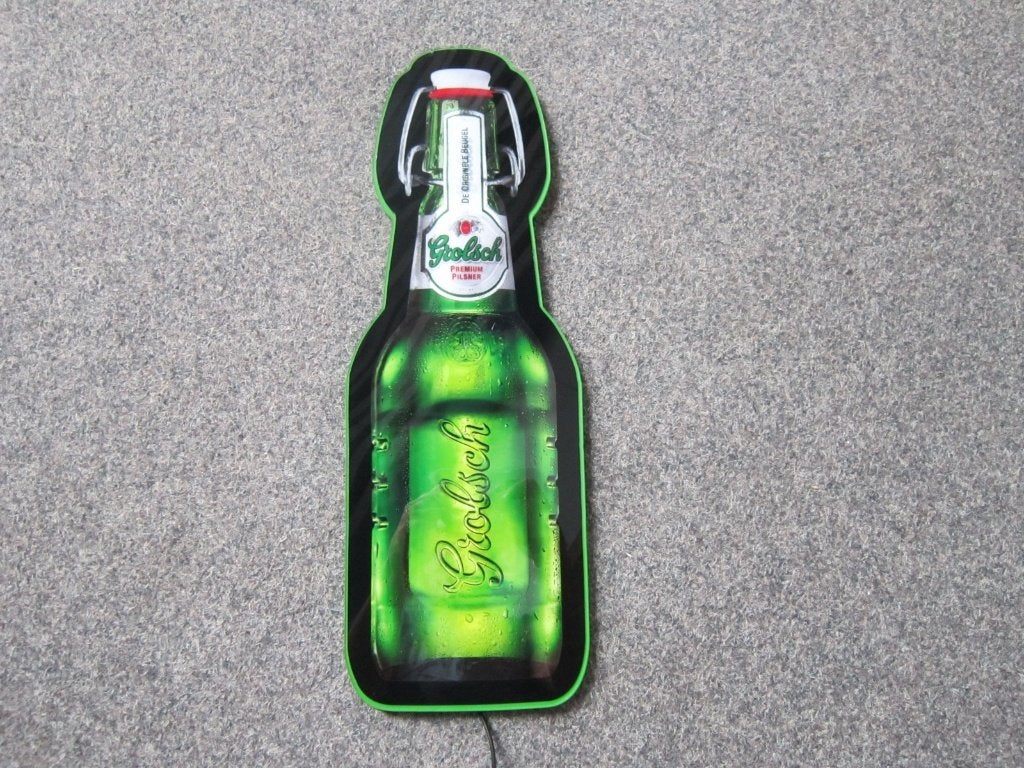 GROLSCH BIER LED LICHTRECLAME, Verzamelen, Biermerken, Ophalen, Nieuw, Overige typen, Grolsch