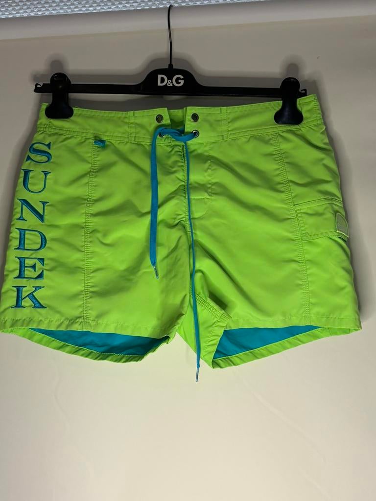Sundek zwemshort maat m, Kleding | Heren, Badmode en Zwemkleding, Ophalen of Verzenden, Maat 48/50 (M), Groen, Zwemshort