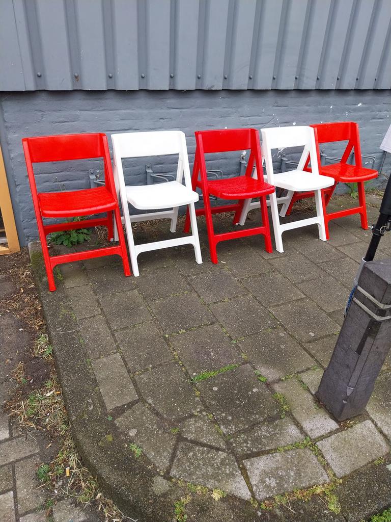 Flair pizzicato klapstoelen, Ophalen, Zo goed als nieuw