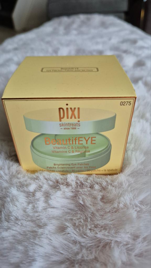 Pixi BeautifEYE Oogpatches met Vitamine C & Zoethout, Ophalen of Verzenden, Nieuw, Bodylotion, Crème of Olie