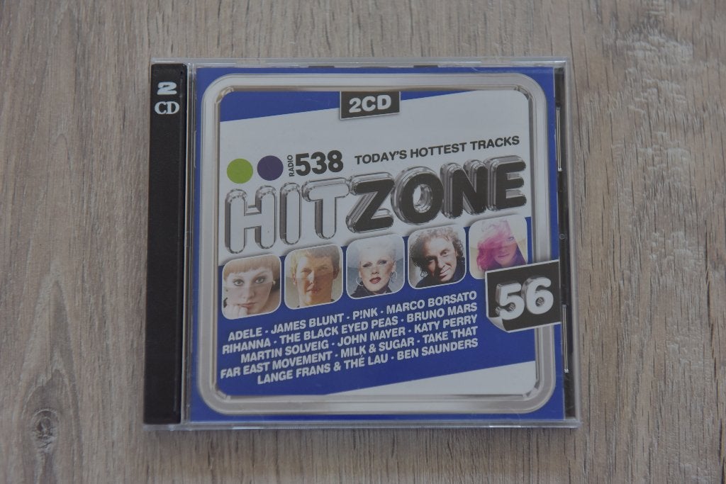 RADIO 538 HITZONE 56 -- 2CDbox, Cd's en Dvd's, Verzenden, Zo goed als nieuw, Pop