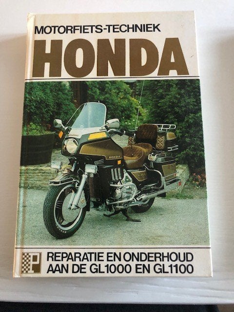 werkplaatshandboek  HONDA GL1000 & GL1100 GoldWing; 13,75 €, Motoren, Ophalen of Verzenden, Honda