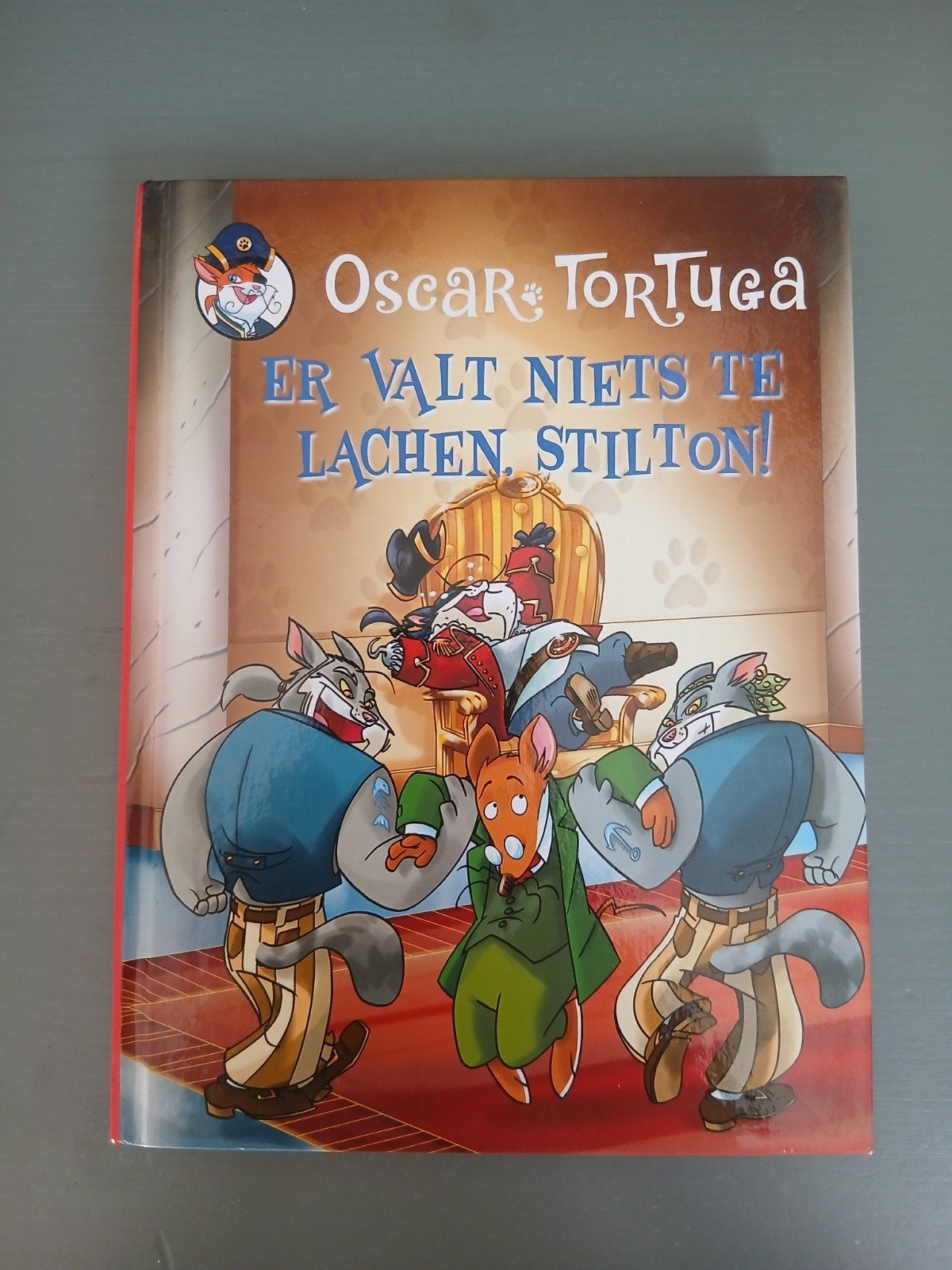 Er valt niks te lachen, Stilton! - Oscar Tortuga, Ophalen of Verzenden, Zo goed als nieuw, Fictie algemeen