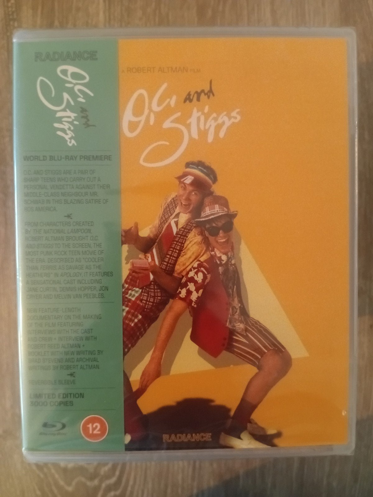 O.C. and Stiggs Blu-ray Limited Edition (Radiance Films), Engels, Inclusief boekje, Film, Engels