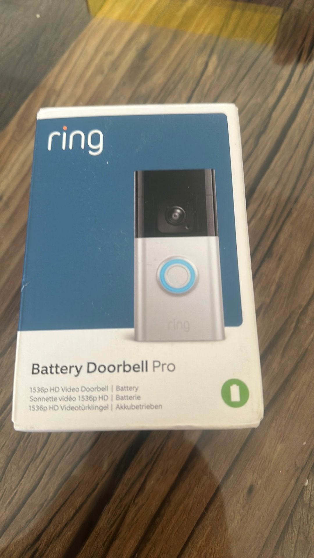 Ring Battery Video Doorbell Pro Nieuw, Huis en Inrichting, Deurbellen, Ophalen of Verzenden, Nieuw