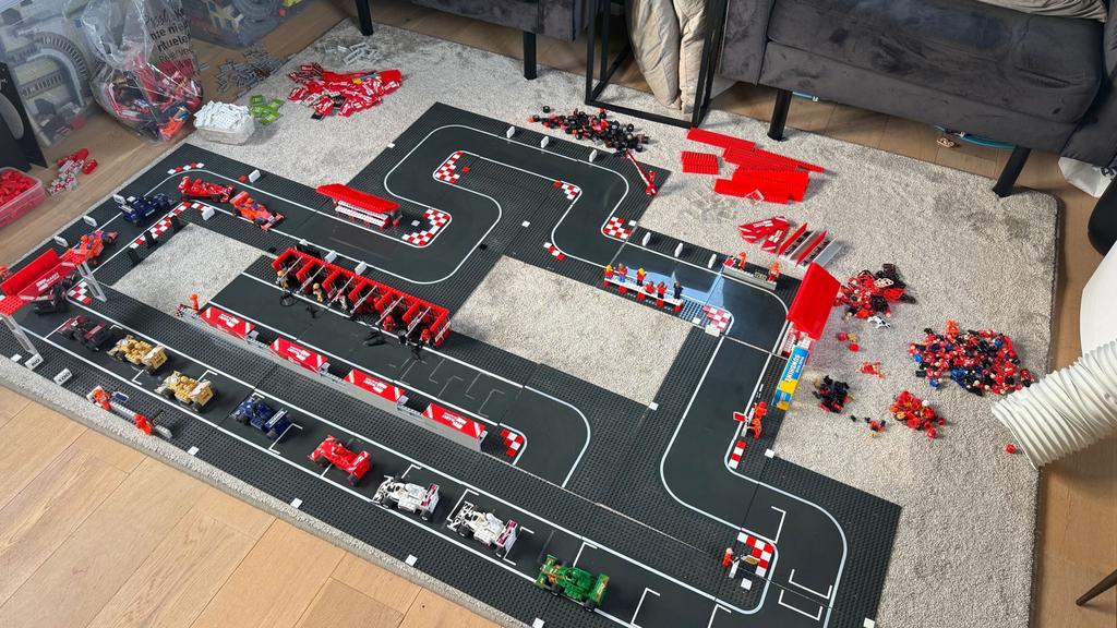 Grote Dekamarkt Race Blocks Verzameling -Compatibel met LEGO, Ophalen of Verzenden, Gebruikt, Meerdere sets, Racers