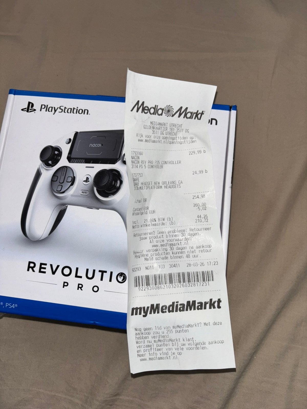 Nacon revolution 5 pro controller, Ophalen of Verzenden, Nieuw