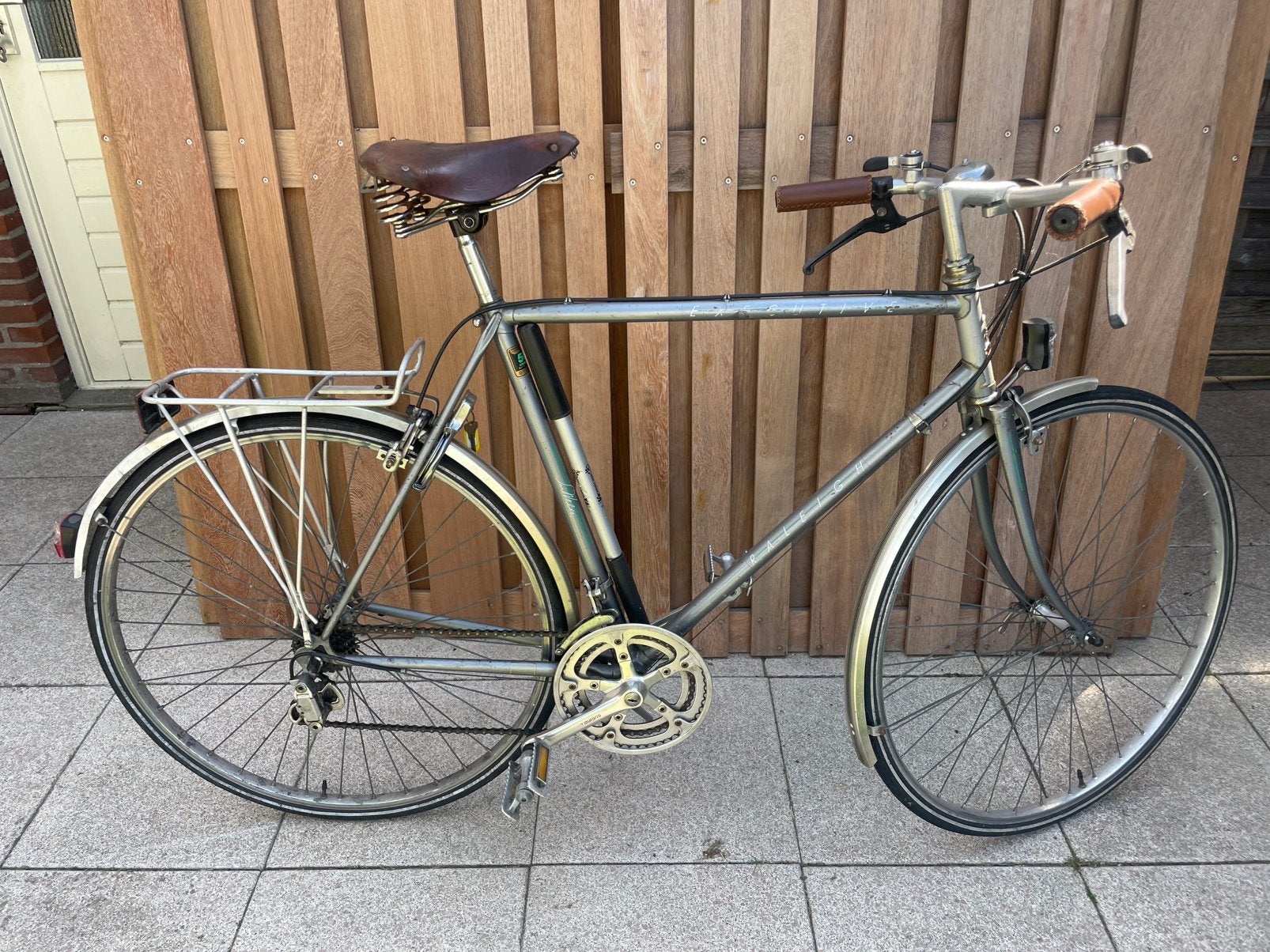 Vintage raleigh sir Walther executive 58 cm, 56 cm of meer, Ophalen, Zo goed als nieuw, Versnellingen