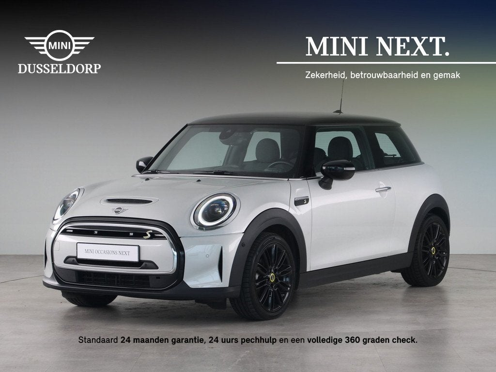 MINI Electric 3-deurs Classic Accu SoH 100% (bj 2022), Met garantie (alle), 4 stoelen, Leder en Stof, Mini Electric