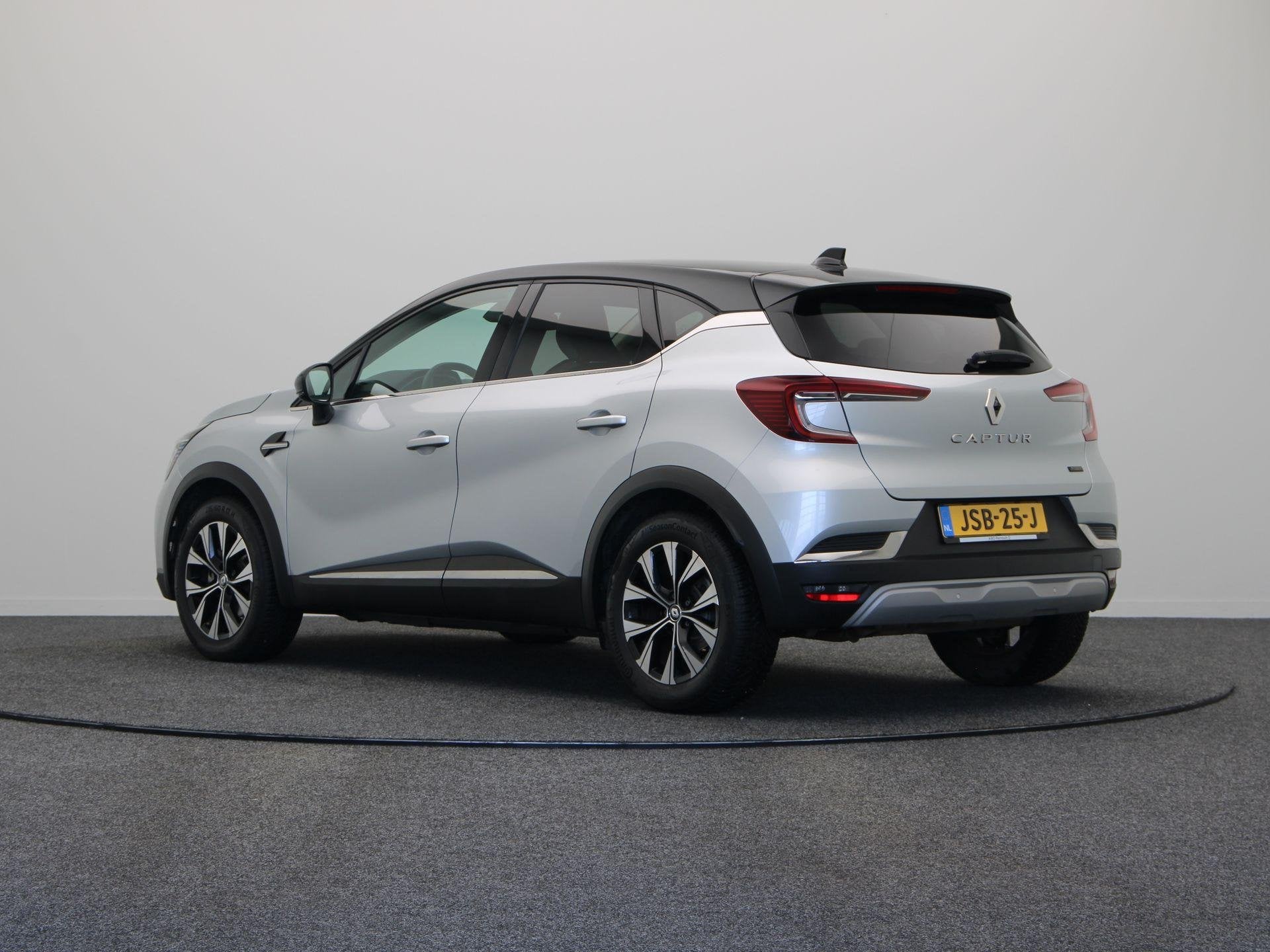 Renault Captur 1.6 E-Tech Hybrid 145 Techno | LED | Clima |, Dealer onderhouden, Gebruikt, 715 kg, Bedrijf