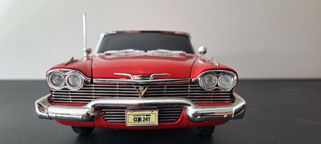 ERTL Model 1 op 18 Plymouth Fury uit de film Christine, Ophalen of Verzenden, Gebruikt, Auto, ERTL