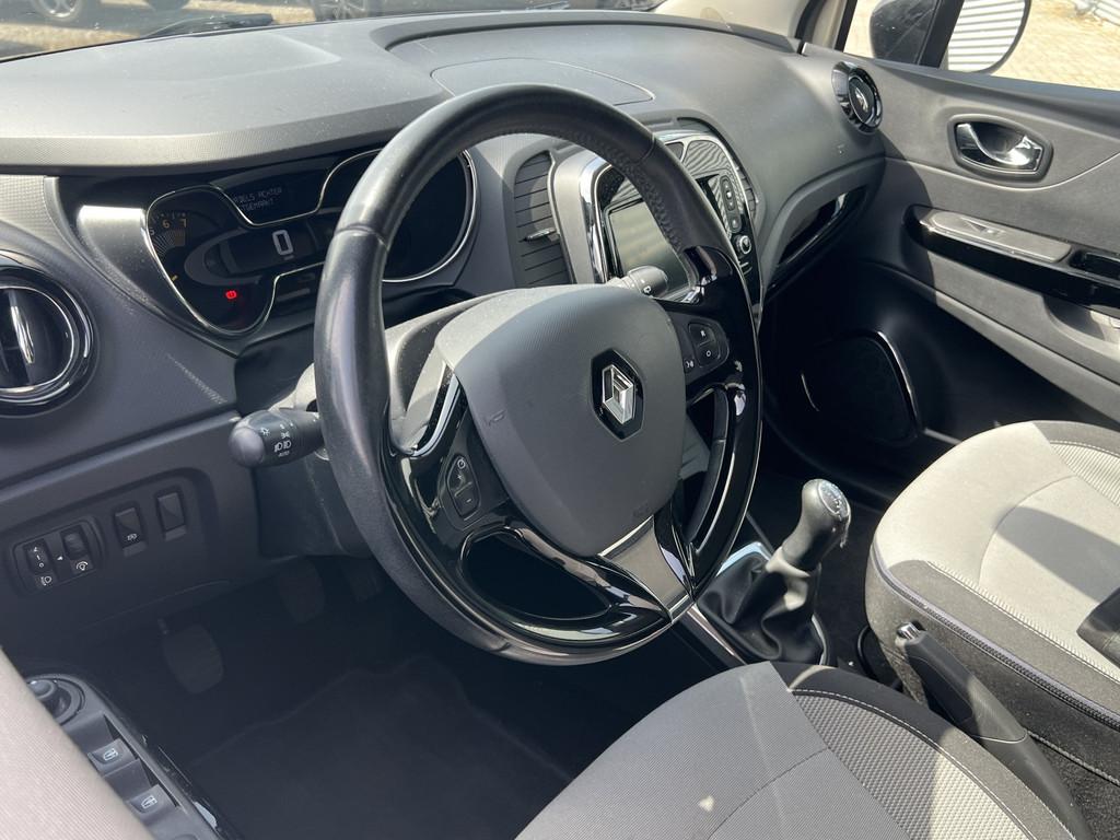 Renault Captur 0.9 TCe Dynamique | Nieuw Binnen | Climate Co, Voorwielaandrijving, Stof, Gebruikt, Zwart